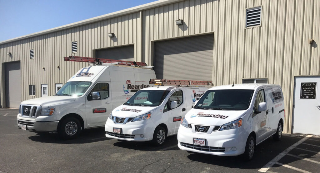 Reardon HVAC service vehicles